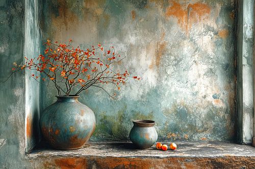 Toile de l'aube tranquille