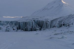 Paulabreen Gletscher auf Svalbard