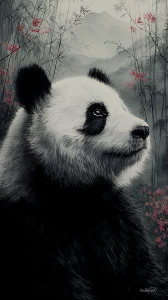 Pandabeer / Pandabeertje van Gelissen Artworks