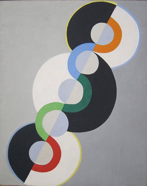 Eindeloos ritme door Robert Delaunay van Peter Balan