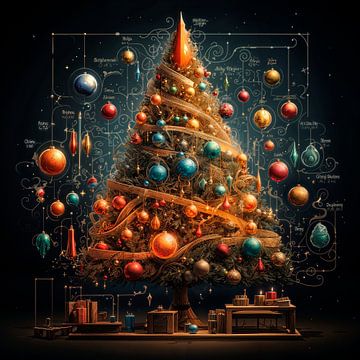 Christmas tree by ArtsbyPol