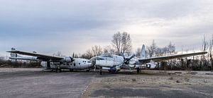 Old abandoned Navy aircraft
