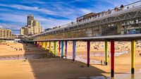 Pier von Scheveningen von Digital Art Nederland Miniaturansicht