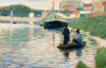 Seine (um 1882-1883) von Georges Seurat.