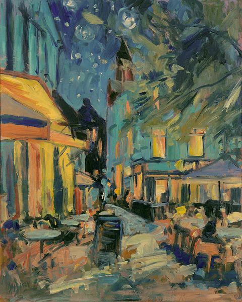 Nightcafe Amorsplein by Nop Briex