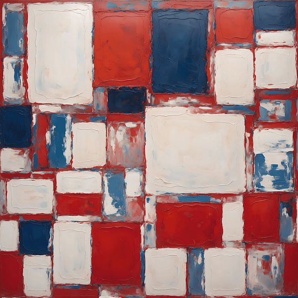 Geo two by VriesWol WallArt