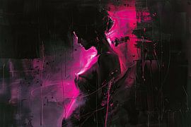 Neonmalerei für Frauen von Blickfänger Gemälde