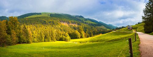 Panorama of Appenzellerland, Switzerland