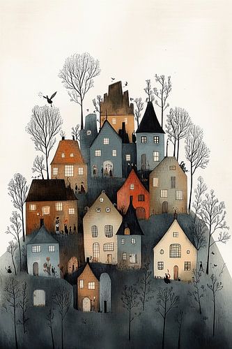 Magical Village on the Hill no.2