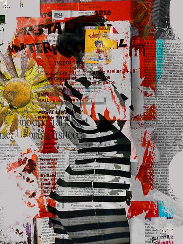 De zwemmende schoonheid