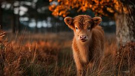 Scotch Highlander / Scotch Highlander Kalb von Gelissen Artworks