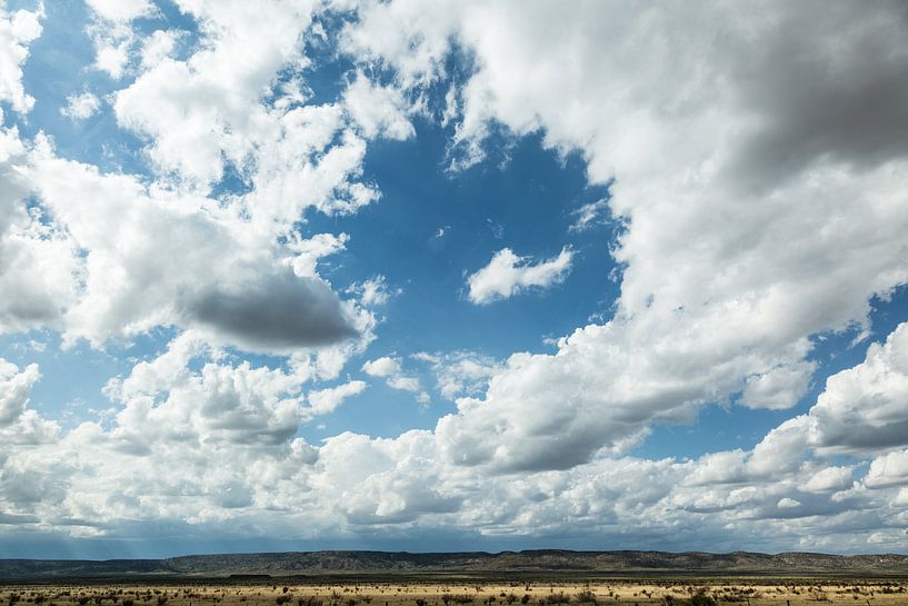 Wolkenlucht in New Mexico van Els Broers