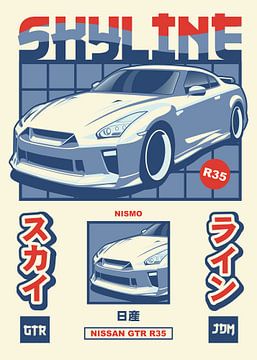 Nissan GTR R35 by Kaminarirace