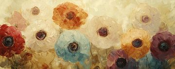 Bloemengloed | Expressieve Bloemen Pracht van De Mooiste Kunst