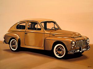 Volvo PV Painting sur Paul Meijering