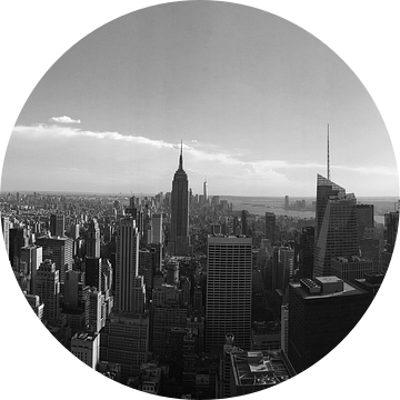 New York Skyline van Marek Bednarek
