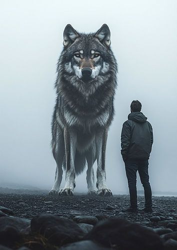 Loup & Homme – Une Rencontre Puissante