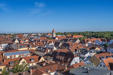 Uitzicht over Regensburg van ManfredFotos