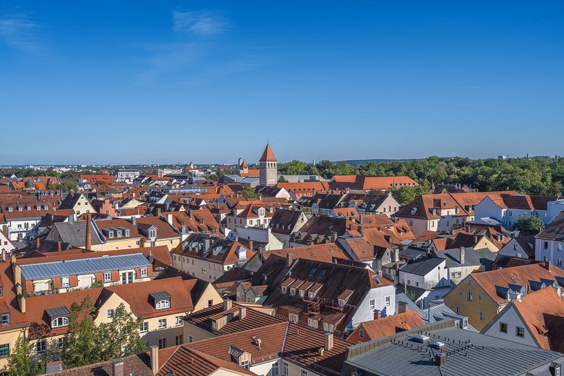 View over Regensburg by ManfredFotos