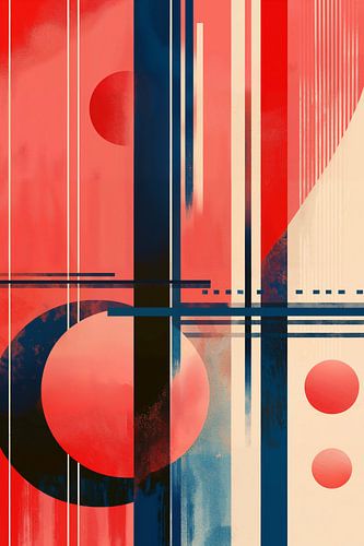 Retrometrisch - Modern Rood III