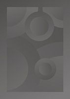 Cercles abstraits psychédéliques Gris V2