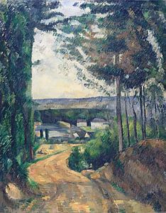 Straße, die zum See führt (1880)