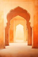 Prachtige Poort Deur in India