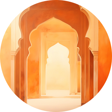 Prachtige Poort Deur in India van But First Framing