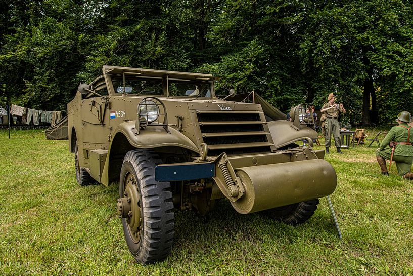 Armored vehicle the Fly from World War II. by Brian Morgan