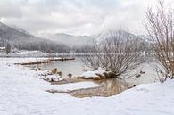 Hintersee in de winter van Achim Prill thumbnail