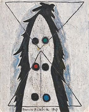 Francis Picabia - Zonder titel (1947) van Peter Balan