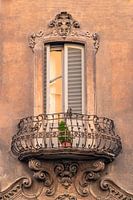 Een sierlijk italiaans balkonnetje