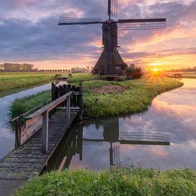 During sunrise by Jan Koppelaar