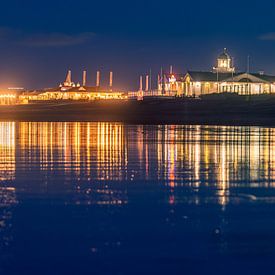 Réflexion sur la plage sur Yanuschka Fotografie | Noordwijk