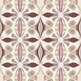Fleurs géométriques 7 sur Kunstkabinet