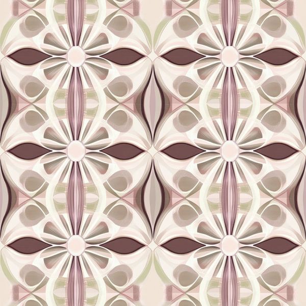 Fleurs géométriques 7 par Kunstkabinet