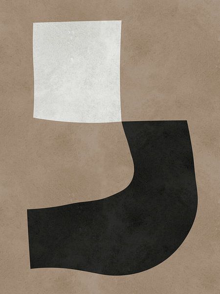 Moderne beeldende kunst I van Vitor Costa op canvas, behang en meer