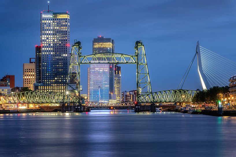 Ponts Rotterdam par Jochem van der Blom