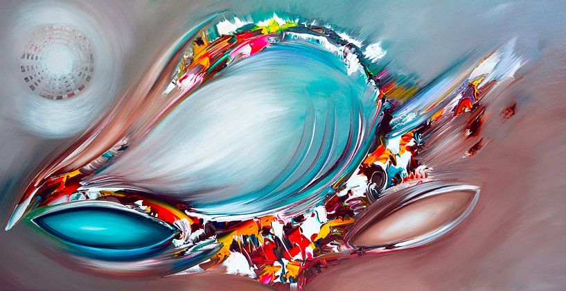 Time Machine van Gena Theheartofart