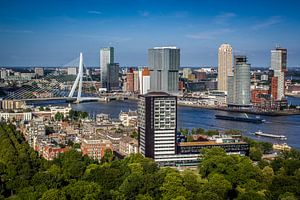 Das Skyline von Rotterdam von Aiji Kley