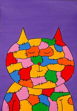patchwork cat by Marijn Welten