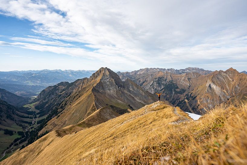 Trettachtal and Höfatsblick from the south by Leo Schindzielorz
