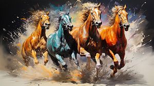 Running Horses