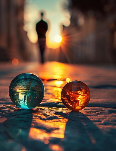 Lumière magique en été