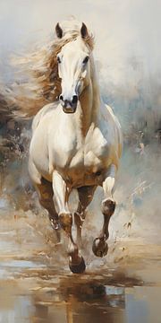 Peinture du cheval sur Art Merveilleux