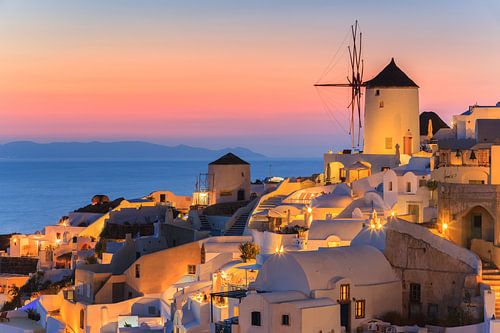 Zonsondergang Oia, Santorini, Griekenland