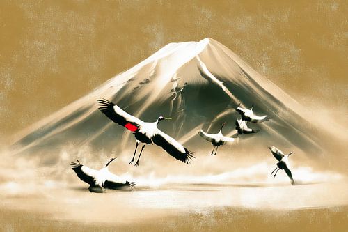 japanse schilderachtige kunst minimalisme