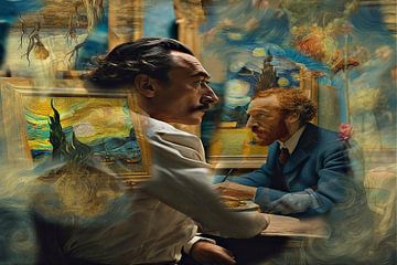 Vincent van Gogh ontmoet Dali