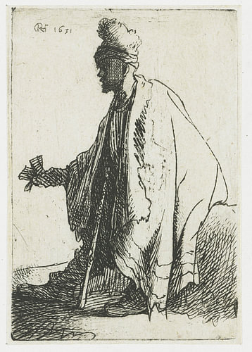 Le lépreux, Rembrandt van Rijn