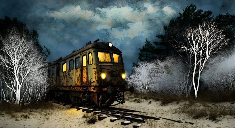 train de nuit par Nick Wendt